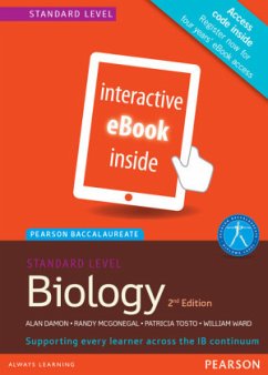 Cover Pearson Baccalaureate Biology Standard Level 2nd edition ebook only edition (etext) for the IB Diploma