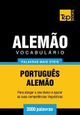Vocabulário Português-Alemão - 3000 palavras (eBook, ePUB)