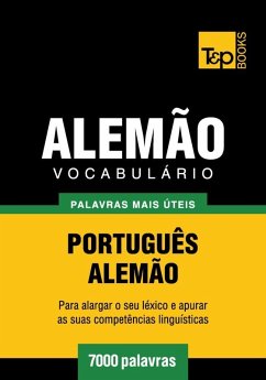 Vocabulário Português-Alemão - 7000 palavras (eBook, ePUB) - Taranov, Andrey