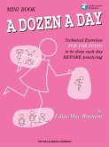 A Dozen a Day Mini Book - Book/Online Audio A Dozen a Day Mini Book - Book/Online Audio