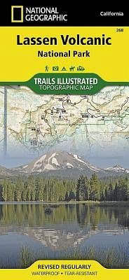 Lassen Volcanic National Park Map - National Geographic Maps