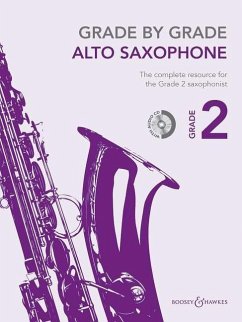 Grade by Grade - Alto Saxophone (Grade 2): With CDs of Performances and Accompaniments