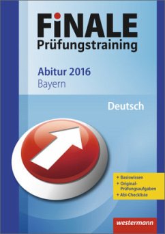 Cover Finale Prüfungstraining 2016 - Abitur Bayern, Deutsch