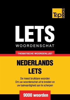 Thematische woordenschat Nederlands-Lets - 9000 woorden (eBook, ePUB) - Taranov, Andrey