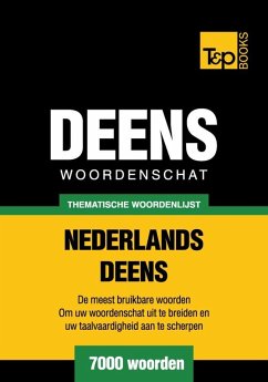 Cover Thematische woordenschat Nederlands-Deens - 7000 woorden (eBook, ePUB)