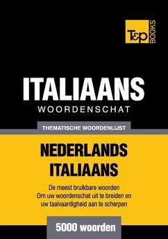 Cover Thematische woordenschat Nederlands-Italiaans - 5000 woorden (eBook, ePUB)