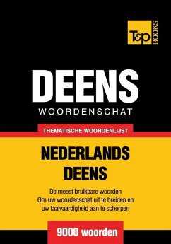 Cover Thematische woordenschat Nederlands-Deens - 9000 woorden (eBook, ePUB)