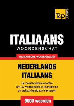 Cover Thematische woordenschat Nederlands-Italiaans - 9000 woorden (eBook, ePUB)