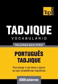 Vocabulário Português-Tadjique - 5000 palavras (eBook, ePUB)
