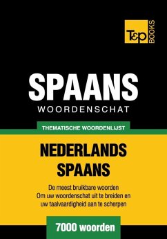 Cover Thematische woordenschat Nederlands-Spaans - 7000 woorden (eBook, ePUB)