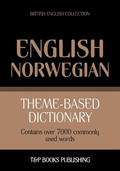 Cover Theme-based dictionary British English-Norwegian - 7000 words (eBook, ePUB)