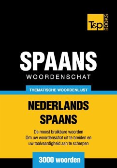 Cover Thematische woordenschat Nederlands-Spaans - 3000 woorden (eBook, ePUB)