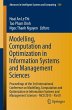Modelling, Computation and Optimization... - Bild 1
