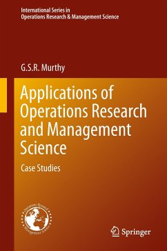 Applications of Operations Research and Management Science - Murthy, G. S. R.