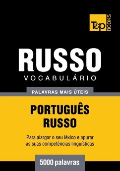 Cover Vocabulário Português-Russo - 5000 palavras (eBook, ePUB)