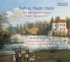 Bach Vs. Haydn-Trios Hob Xv: 15-17/Quart.Wq 93 - Kuijken,B.& W./Cnop/+