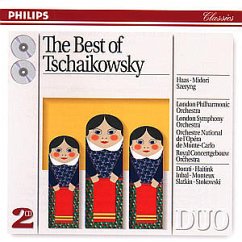 Cover The Best of Tschaikowsky