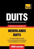 Thematische woordenschat Nederlands-Duits - 9000 woorden (eBook, ePUB)