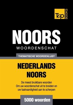 Cover Thematische woordenschat Nederlands-Noors - 5000 woorden (eBook, ePUB)