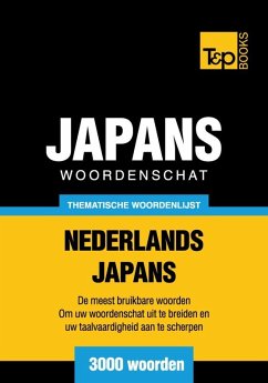 Thematische woordenschat Nederlands-Japans - 3000 woorden (eBook, ePUB) - Taranov, Andrey