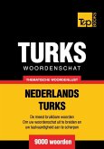 Thematische woordenschat Nederlands-Turks - 9000 woorden (eBook, ePUB)