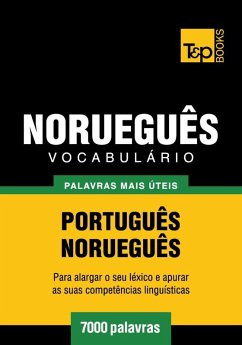 Cover Vocabulário Português-Norueguês - 7000 palavras (eBook, ePUB)