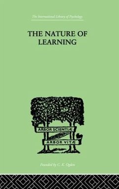 The Nature of Learning - Humphrey, George