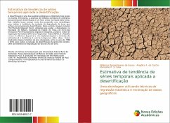 Estimativa de tendência de séries temporais aplicada a desertificação