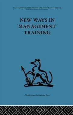 New Ways in Management Training