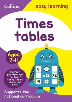Times Tables Ages 7-11 - Collins Easy Learning
