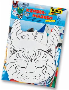 Cover Kindermasken aus Pappe 6 Motiv