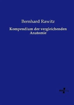 Kompendium der vergleichenden Anatomie - Rawitz, Bernhard