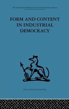 Form and Content in Industrial Democracy