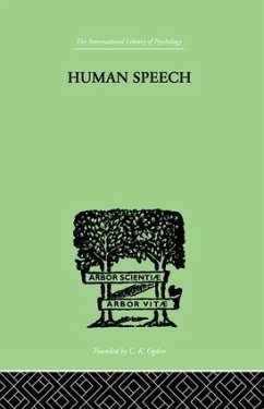 Human Speech - Paget, Richard