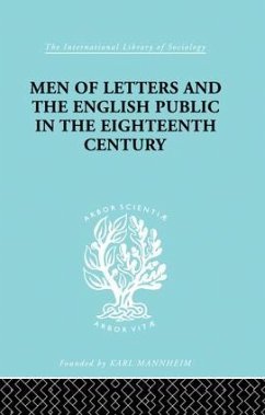 Men of Letters and the English Public in the 18th Century - Beljame, Alexandre