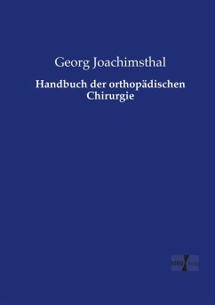Cover Handbuch der orthopädischen Chirurgie