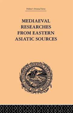 Cover Mediaeval Researches from Eastern Asiatic Sources