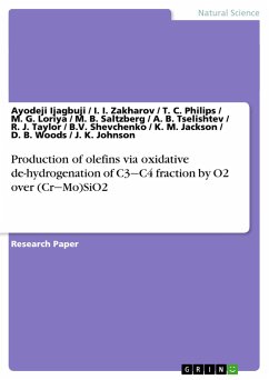 Production of olefins via oxidative de-hydrogenation of C3¿C4 fraction by O2 over (Cr¿Mo)SiO2 - Loriya, M. G.;Taylor, R. J.;Zakharov, I. I.