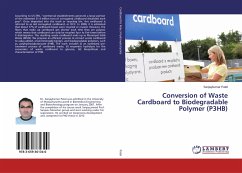 Conversion of Waste Cardboard to Biodegradable Polymer (P3HB)