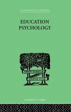 Education Psychology - Thorndike, E L