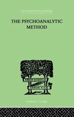 The Psychoanalytic Method - Pfister, Oskar