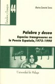 Palabra y deseo : espacios transgresores en la poesía española, 1975-1990