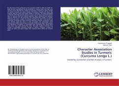 Character Association Studies in Turmeric (Curcuma Longa L.) - Prajapati, Ketankumar;Patel, Mahesh