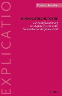 Minimalistische Poetik - Aumüller, Matthias