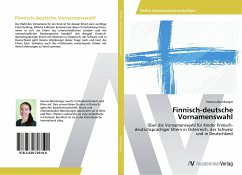 Finnisch-deutsche Vornamenswahl - Altenburger, Verena