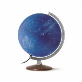 Himmelsglobus HL 3010, Metallmeridian und Holzfuß / Räthgloben