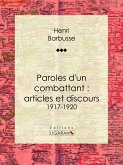 Paroles d'un combattant : articles et discours (eBook, ePUB)