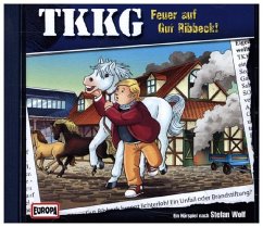 Feuer auf Gut Ribbeck! / TKKG Bd.192 (1 Audio-CD)