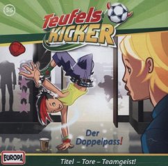 Teufelskicker - Der Doppelpass! / Teufelskicker Hörspiel Bd.56 (1 Audio-CD)