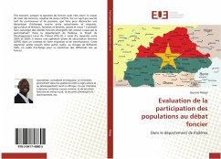 Evaluation de la participation des populations au débat foncier - Maïga, Inoussa